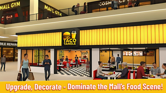 اسکرین شات 4 بازی Mall & Fast Food Simulator 3D