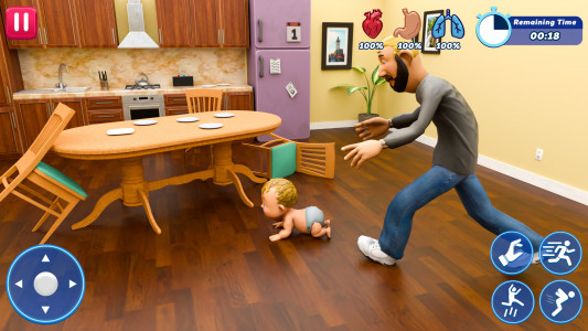 اسکرین شات بازی Family Escape Daycare Sim 4