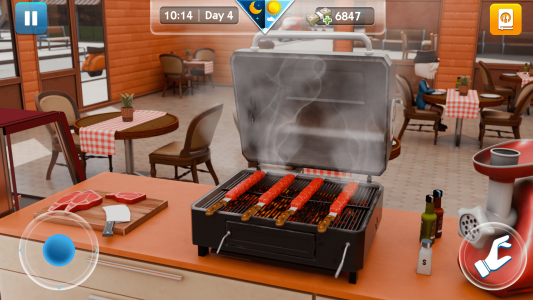 اسکرین شات بازی Kebab Food Chef Simulator Game 1