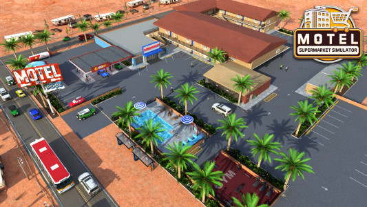 اسکرین شات بازی Supermarket & Motel Simulator 1