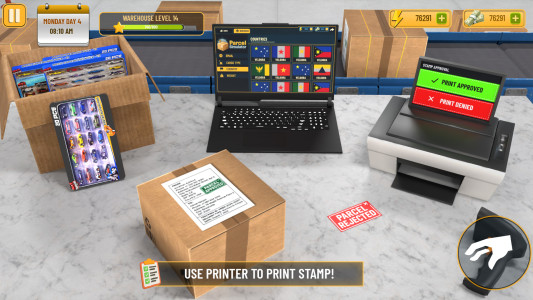 اسکرین شات 1 بازی Parcel Delivery Simulator 3D