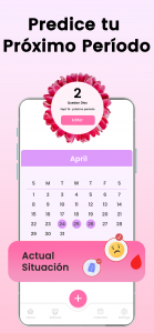 اسکرین شات برنامه Calendario seguimi período 2