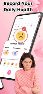 اسکرین شات 5 برنامه Period Tracker:Period Calendar