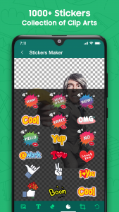 اسکرین شات برنامه Sticker Maker For WhatsApp 5