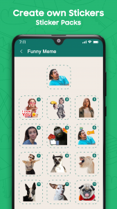 اسکرین شات برنامه Sticker Maker For WhatsApp 4