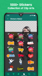 اسکرین شات 5 برنامه Sticker Maker For WhatsApp