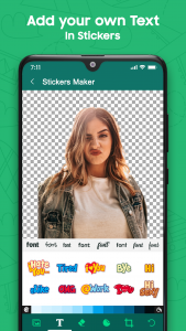 اسکرین شات برنامه Sticker Maker For WhatsApp 2