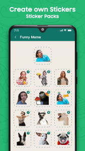 اسکرین شات برنامه Sticker Maker for WhatsApp 4
