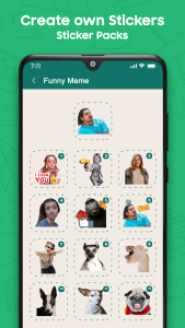 اسکرین شات 4 برنامه Sticker Maker For WhatsApp
