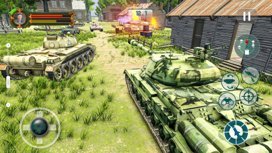 اسکرین شات 5 بازی Tank Games Offline: Tank War