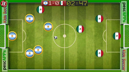 اسکرین شات بازی Finger Soccer 1