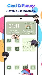 اسکرین شات 5 برنامه Live Anime Shimeji Pets