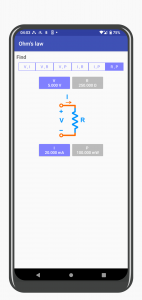 اسکرین شات برنامه Electronics Toolbox 3