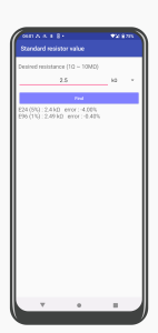 اسکرین شات 6 برنامه Electronics Toolbox