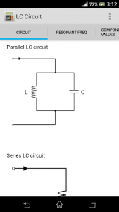 اسکرین شات برنامه LC Circuit 1