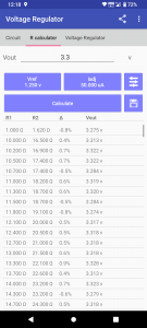 اسکرین شات 2 برنامه Voltage Regulator