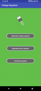اسکرین شات 1 برنامه Voltage Regulator