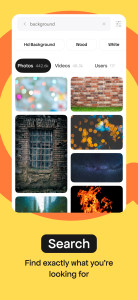 اسکرین شات 3 برنامه Pexels: HD+ videos & photos