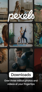 اسکرین شات 1 برنامه Pexels: HD+ videos & photos