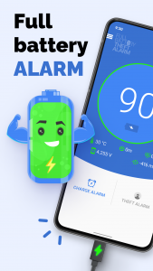اسکرین شات برنامه Battery Life Monitor and Alarm 2