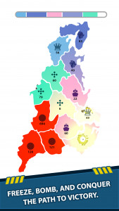 اسکرین شات 7 بازی Map Battle - Strategy Games