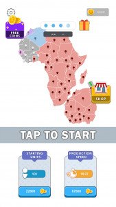 اسکرین شات 1 بازی Map Battle - Strategy Games