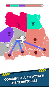 اسکرین شات 2 بازی Map Battle - Strategy Games