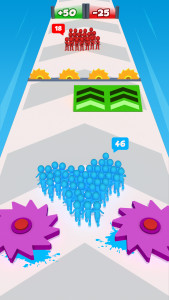 اسکرین شات بازی Rabble Runner - War Run Games 5