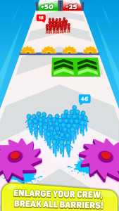 اسکرین شات 4 بازی Rabble Runner - War Run Games