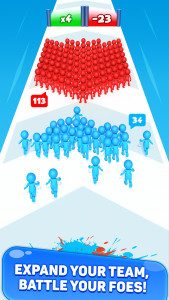 اسکرین شات 2 بازی Rabble Runner - War Run Games