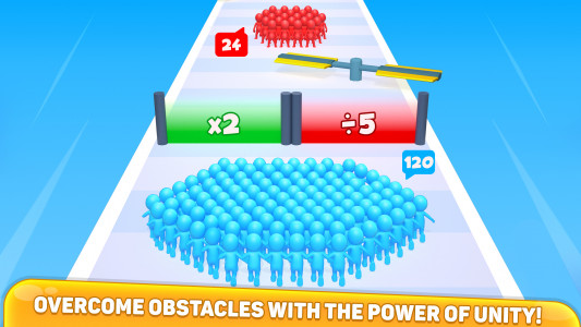 اسکرین شات 5 بازی Rabble Runner - War Run Games