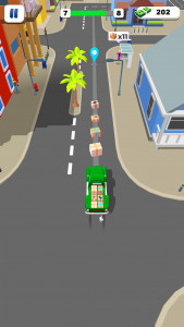 اسکرین شات 3 بازی Taxi Games 3d - Delivery Games