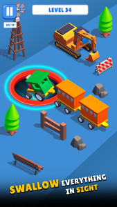اسکرین شات 1 بازی Whole in Hole: Black Hole Game