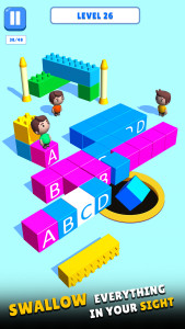 اسکرین شات 8 بازی Whole in Hole: Black Hole Game