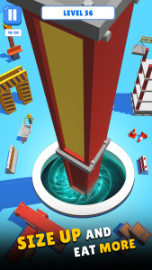 اسکرین شات 3 بازی Whole in Hole: Black Hole Game