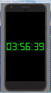 اسکرین شات برنامه Simple Big Digital Clock with Metronome and Timer 2
