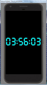 اسکرین شات 1 برنامه Digital Clock with Metronome