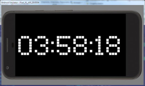 اسکرین شات برنامه Simple Big Digital Clock with Metronome and Timer 7