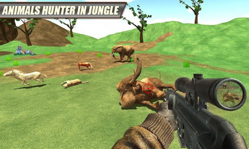 اسکرین شات بازی Wild Animal Hunting Shooting Game 1