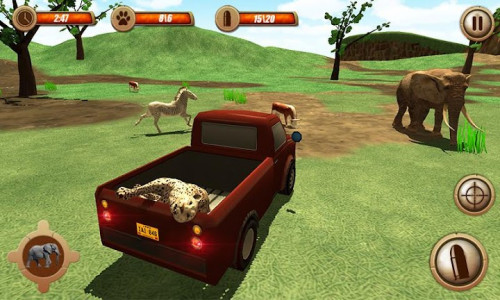 اسکرین شات بازی Wild Animal Hunting Shooting Game 2