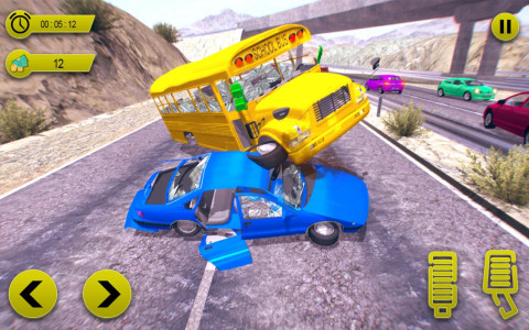 اسکرین شات بازی Car Crash BeamNG Driving Games 4