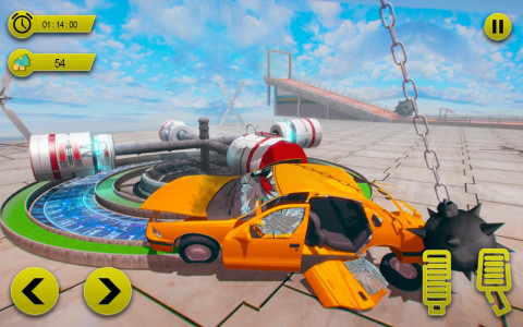 اسکرین شات بازی Car Crash BeamNG Driving Games 1