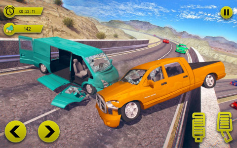 اسکرین شات بازی Car Crash BeamNG Driving Games 5