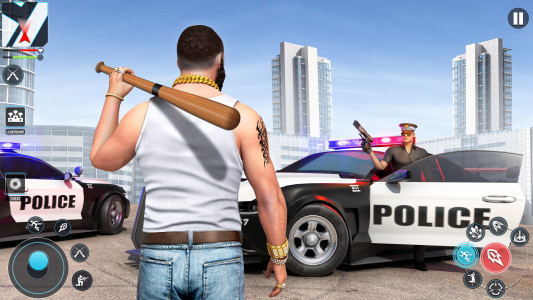اسکرین شات 4 بازی Police Gangster Mafia Games 3D