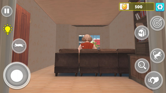 اسکرین شات 1 بازی Naughty Cat House Runaway Game