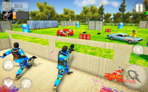 اسکرین شات بازی Paintball Battle Royale: Gun Shooting Battle Arena 1