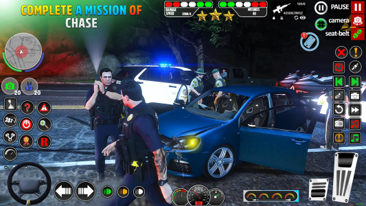 اسکرین شات بازی Police Car Chase Game 3D 4