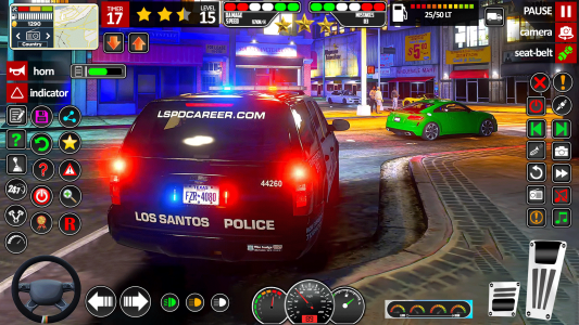 اسکرین شات بازی Police Car Chase Game 3D 3