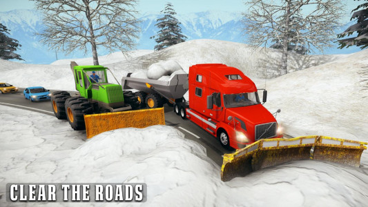 اسکرین شات برنامه Snow Plow Heavy Excavator Sim 3