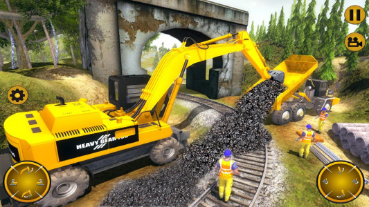 اسکرین شات بازی Train Track Construction Games 2